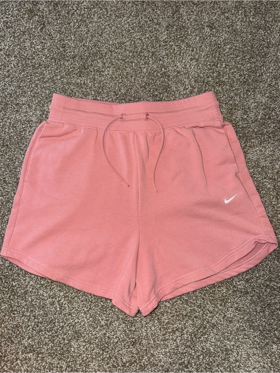Nike Pants - Nike Women's Rose Pink Athletic Shorts with Drawstring, Size Large